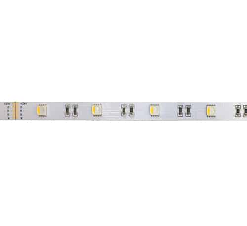 Magic Lite RGBW, RGB and 3000K Indoor LED Strip Series, 4.3W/FT, CFI>80, 20 ft spools