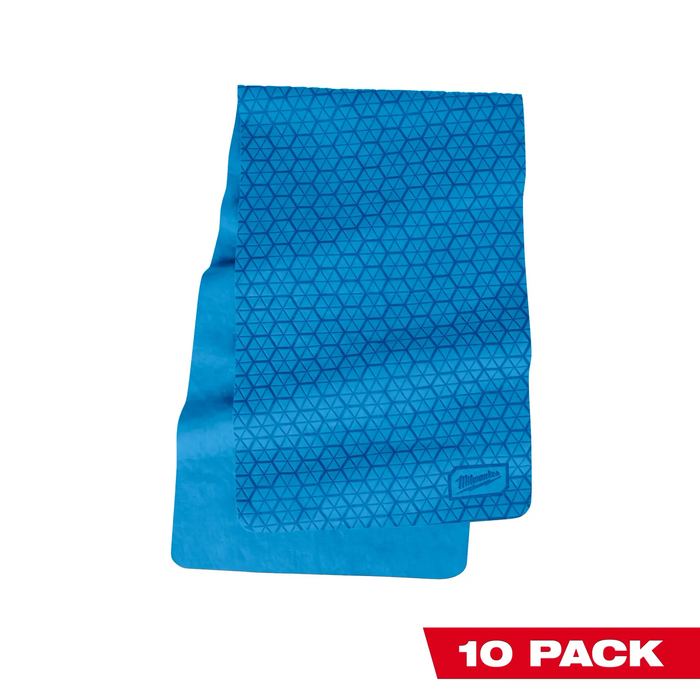 Milwaukee Cooling PVA Towel, Pack of 10, Model 48-73-4540B*
