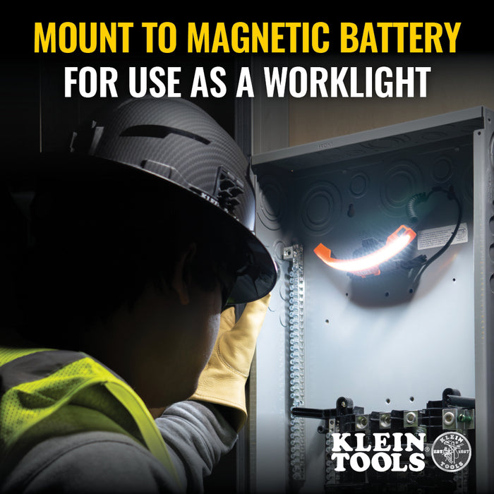 Klein Tools Wide-Beam Headlamp with Mount for Hard Hat, Model KHH56308*