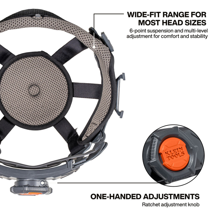 Klein Tools Full Brim Type-2 Hard Hat Suspension