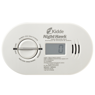 Kidde Battery Operated Carbon Monoxide Alarm with Digital Display, Model 900-0230