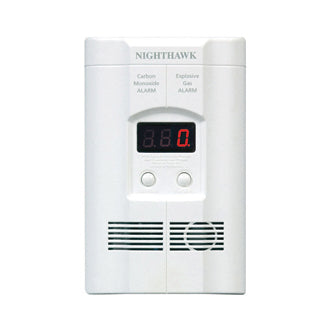 Kidde AC Plug-In Carbon Monoxide, Propane & Natural Gas Alarm with Digital Display, Model 900-0113