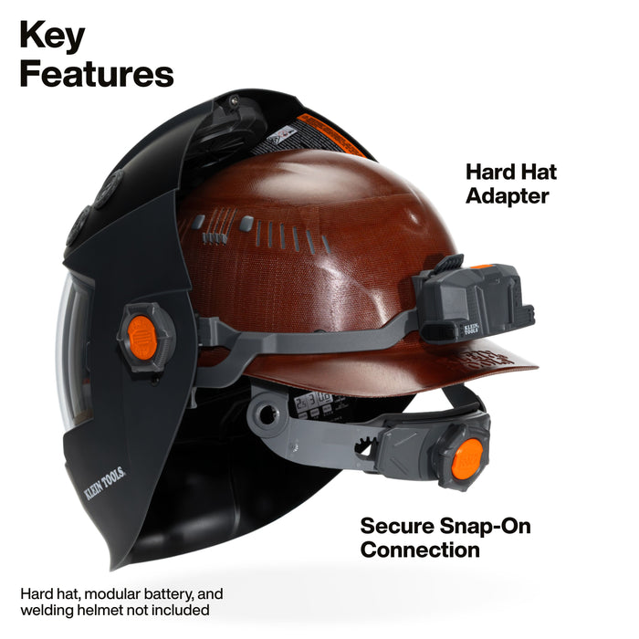 Klein Tools Phoenix Series Panoramic Welding Helmet Hard Hat Adapter Kit