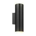 View DALS Lighting Black 4 Inch Round Adjustable LED Cylinder Sconce, Model LEDWALL-A-BK*