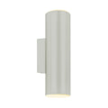 View DALS Lighting Silver Grey 4 Inch Round Adjustable LED Cylinder Sconce, Model LEDWALL-A-SG*