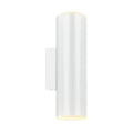 View DALS Lighting White 4 Inch Round Adjustable LED Cylinder Sconce, Model LEDWALL-A-WH*