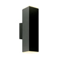 View DALS Lighting Black 4 Inch Square Adjustable LED Cylinder Sconce, Model LEDWALL-B-BK*