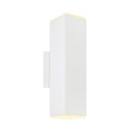 View DALS Lighting White 4 Inch Square Adjustable LED Cylinder Sconce, Model LEDWALL-B-WH*