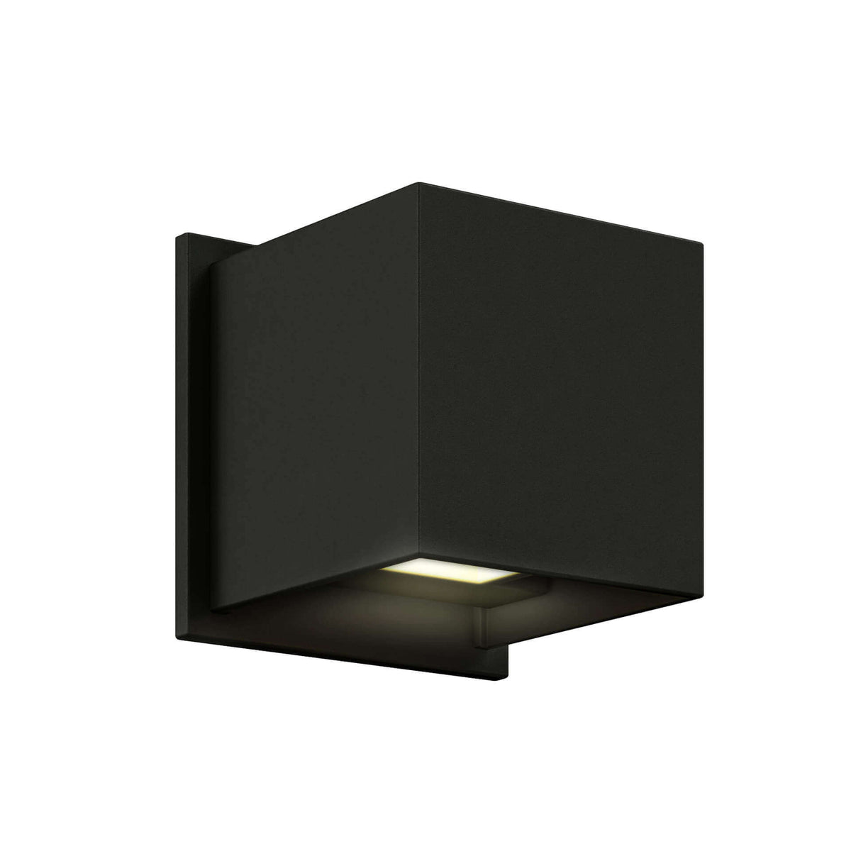 DALS Lighting Black Square Directional Up/Down LED Wall Sconce, Model ...