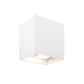 View Dals Lighting White Square Directional Wall Sconce, Model LEDWALL-G-CC-WH*