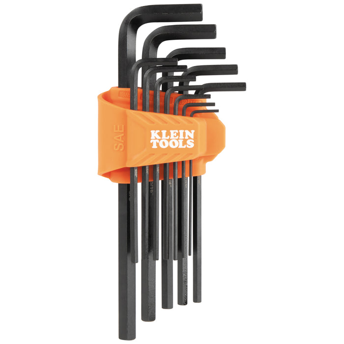 Klein Tools L-Style Long Hex Key Set, SAE, 12-Piece, Model LS12*