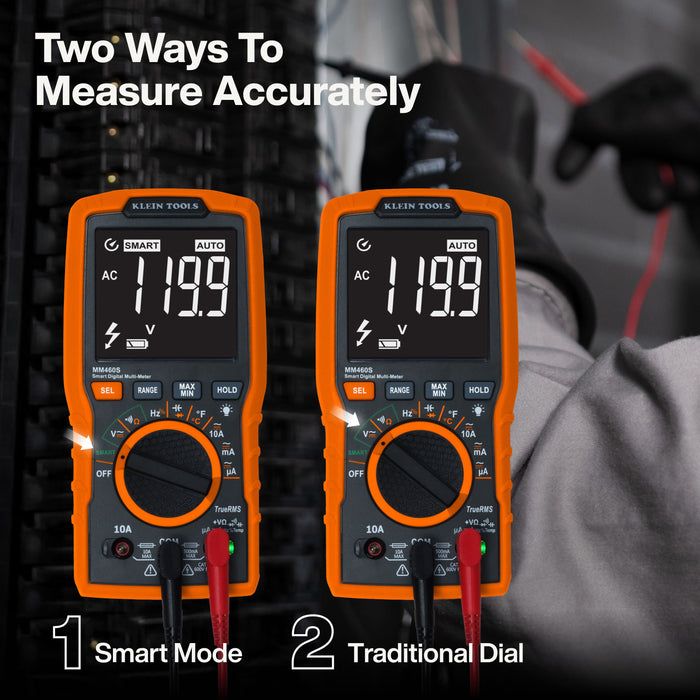 Klein Tools Smart Digital Multimeter, 600V AC/DC Auto-Ranging