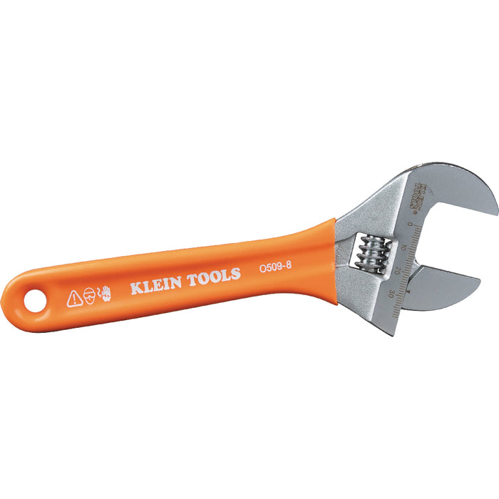 Klein Tools Extra-Wide Jaw Adjustable Wrench, 8-Inch, Model O5098*