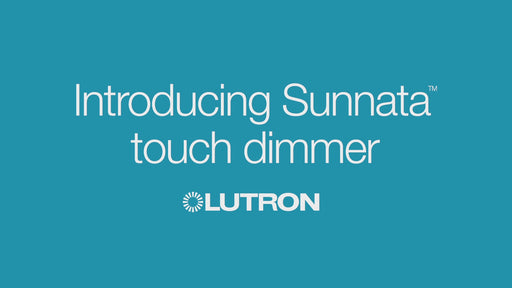 Lutron Sunnata Touch ED Box Ivory