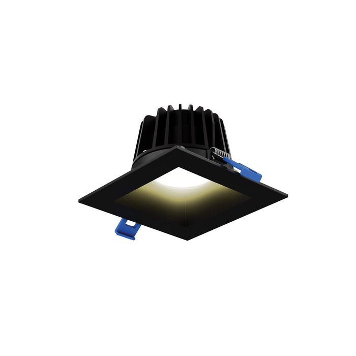 Dals Lighting Black 4" Square Regressed Downlight, Model RGR4SQ-CC-BK*