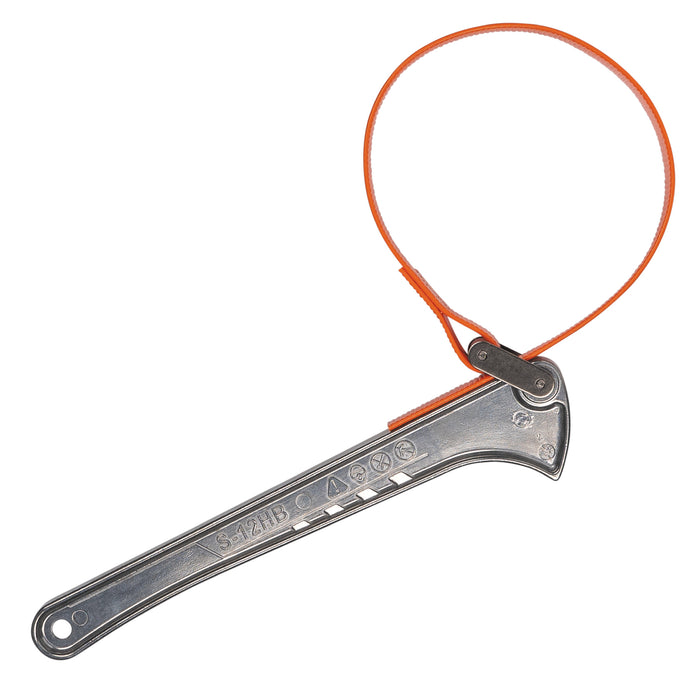 Klein Tools  Grip-It™ Strap Wrench, 1-1/2 to 5-Inch, 12-Inch Handle, Model S12HB*