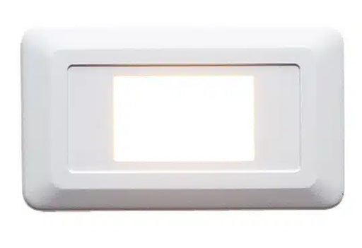 Magic Lite LED Switch Star, 2700K, prism cover, brown wood grain