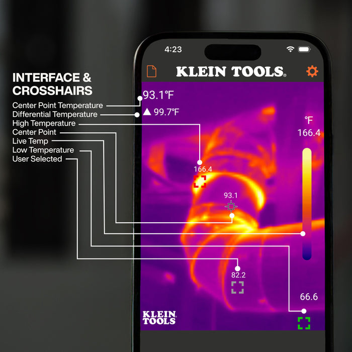 Klein Tools Mobile Thermal Imager For Android/iOS