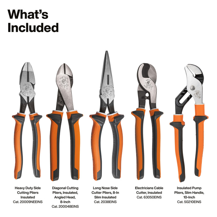 Klein Tools Power Utility Insulated Tool Set