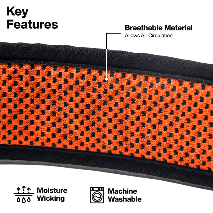 Klein Tools Wide-Beam Headlamp Sweatband Replacement, 3-Pack