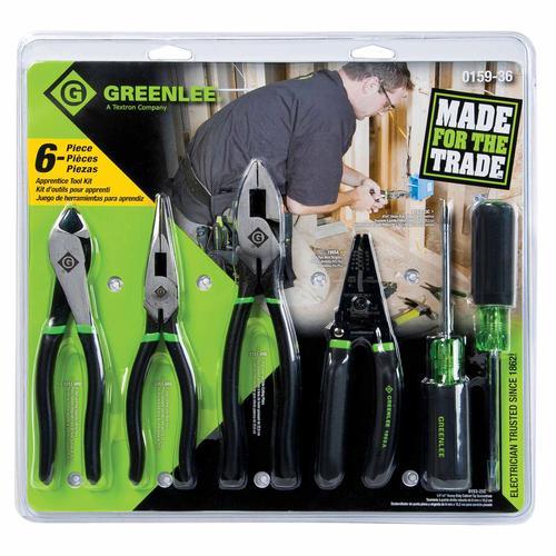 Greenlee 6-Piece Apprentice Tool Set, Model 0159-36* - Orka