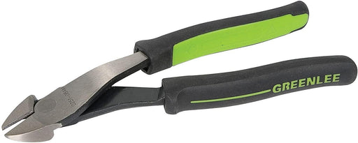Greenlee High Leverage Diagonal Cutting Pliers with Angled Molded Grip, 8-Inch, Model 0251-08AM* - Orka