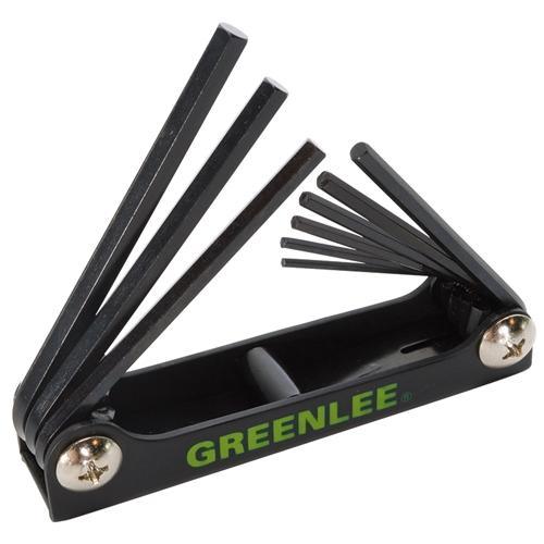Greenlee 9-Piece Folding Hex-Key Set, Model 0254-11* - Orka