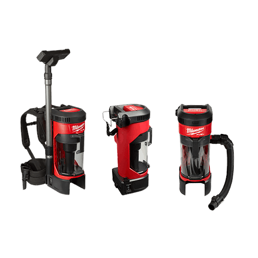 Milwaukee 3 in 1 Backpack Vacuum 0885 20