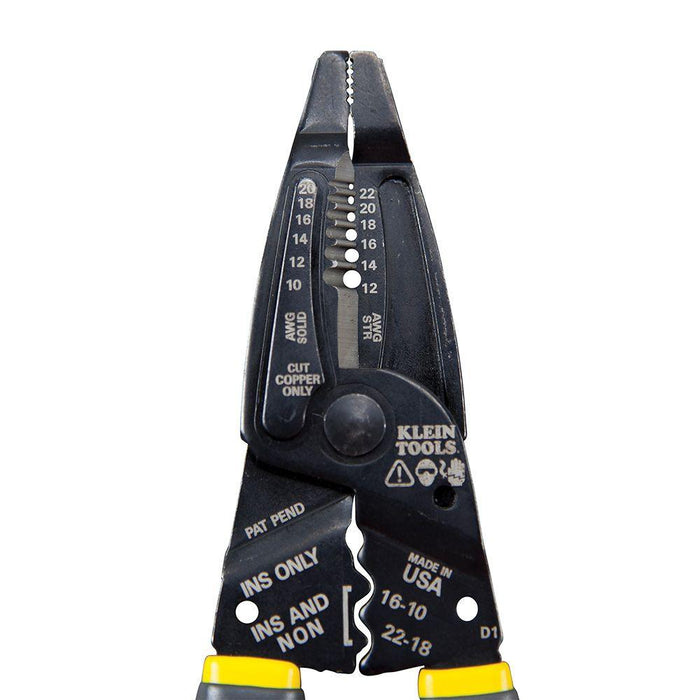 Klein Tools Klein-Kurve Long-Nose Wire Stripper, Wire Cutter, Crimping Tool, Model 1009 - Orka