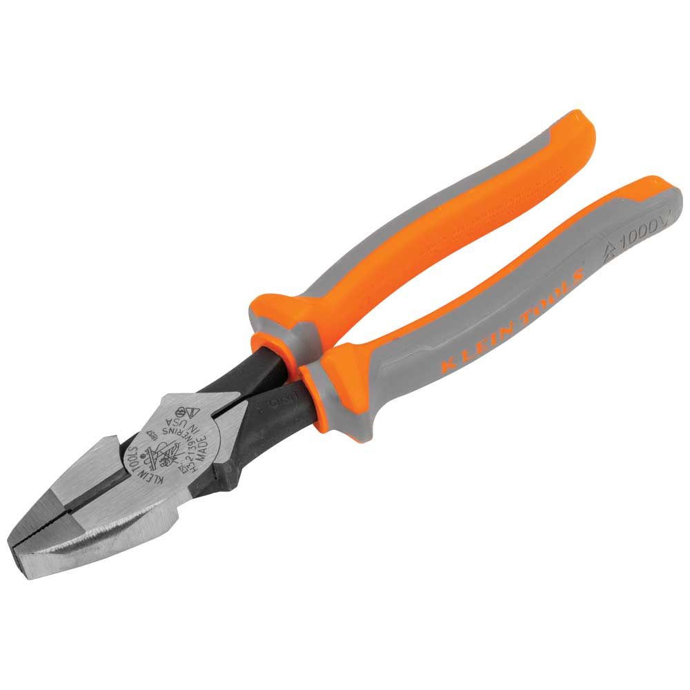 Klein Tools Insulated Pliers, Side Cutters, 9-Inch, Model
