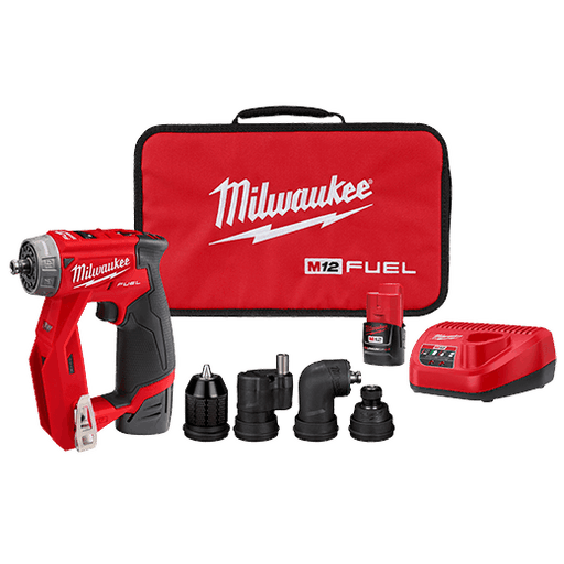 Milwaukee M12 FUEL™ Installation Drill/Driver Kit, Model 2505-22* - Orka
