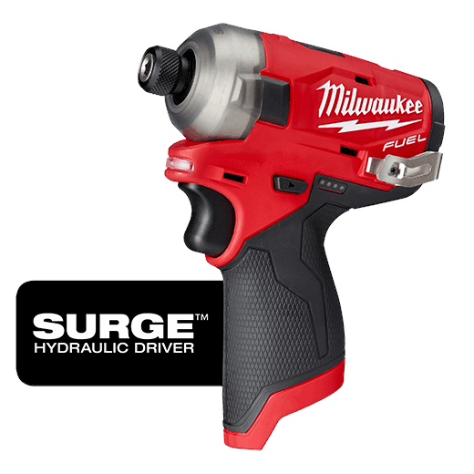 Milwaukee M12™ FUEL™ SURGE™ 1/4 in. Hex Hydraulic Driver (Tool Only), Model 2551-20* - Orka