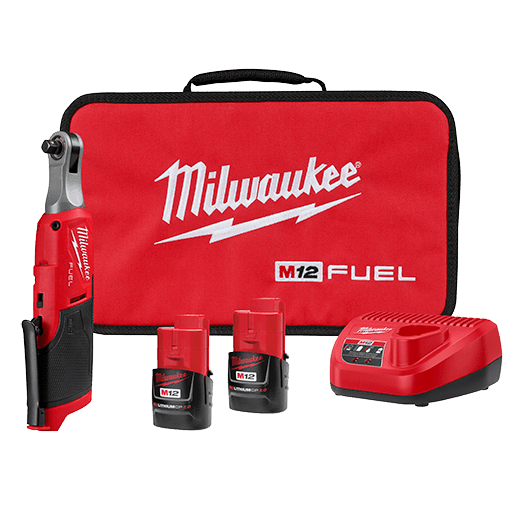 Milwaukee M12 FUEL™ 3/8" High Speed Ratchet Kit, Model 2567-22* - Orka