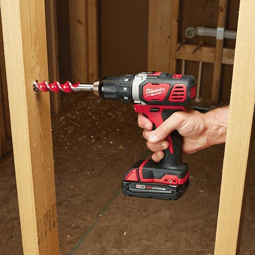 Milwaukee M18™ Compact 1/2 in. Drill Driver Kit w/ Compact Batteries, Model  2606-22CT*