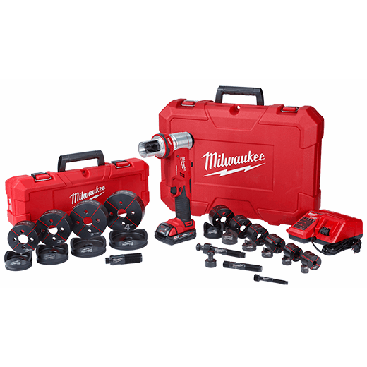 Milwaukee M18™ Forcelogic™ 6T Knockout 1/2 in. – 4 in. kit, Model 2677-23* - Orka