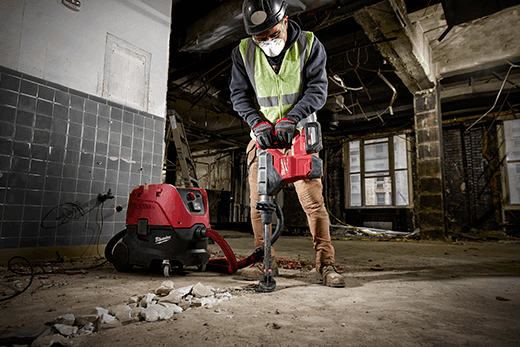 Milwaukee M18™ FUEL™ 13/4 in. SDS Max Rotary Hammer with One Key™ Two HD12.0 Battery Kit, Model 2718-22HD* - Orka