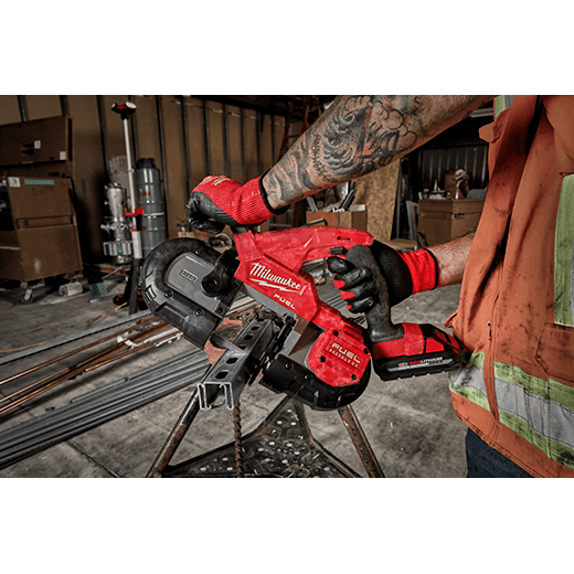 Milwaukee cordless online band saw kit
