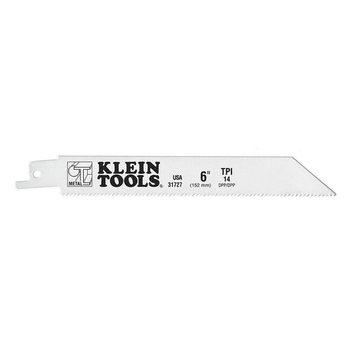 Klein Tools Reciprocating Saw Blades, 14 TPI, 6-Inch, 5-Pack, Model 31727* - Orka
