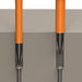 Klein Tools Slim-Tip Insulated Screwdriver, 1/4-Inch Cabinet, 4-Inch Round Shank, Model 6924INS - Orka