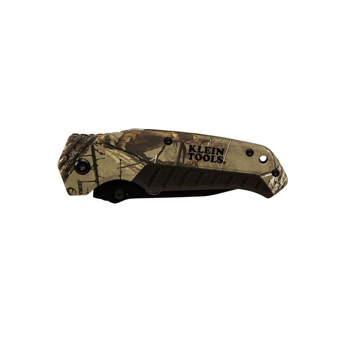 Klein Tools Pocket Knife, REALTREE XTRA™ Camo, Tanto Blade, Model 44222 - Orka