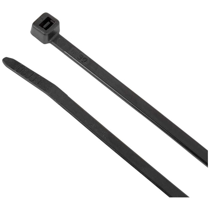 Klein Tools Cable Ties, Zip Ties, 50-Pound Tensile Strength, 11.5-Inch, Black, Model 450-210* - Orka