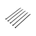 Klein Tools Cable Ties, Zip Ties, 50-Pound Tensile Strength, 11.5-Inch, Black, Model 450-210* - Orka