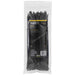 Klein Tools Cable Ties, Zip Ties, 50-Pound Tensile Strength, 7.75-Inch, Black, Model 450-200* - Orka