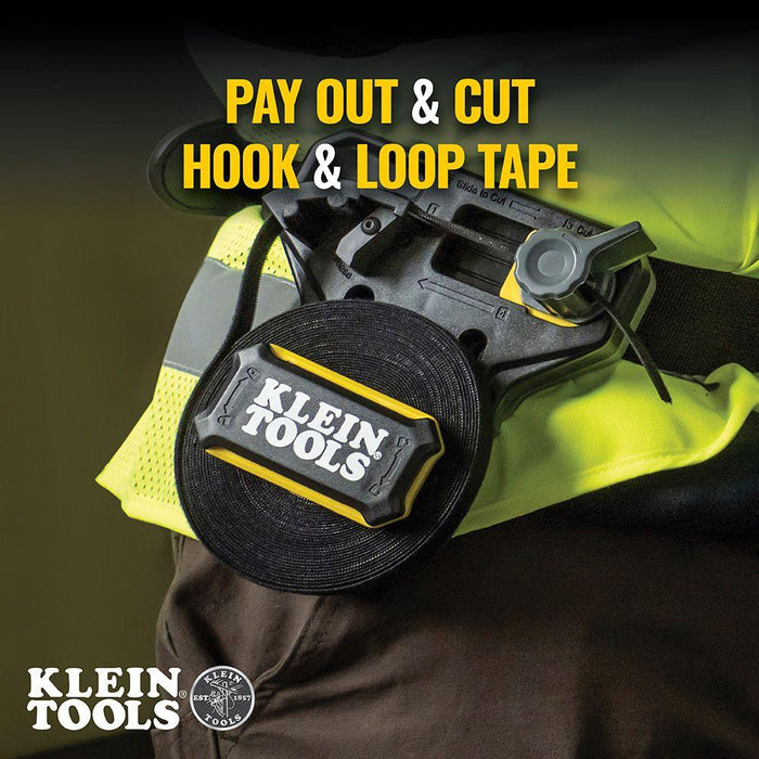 Klein Tools Hook & Loop Tape Dispenser, Belt & Magnet, Model 450-900 - Orka