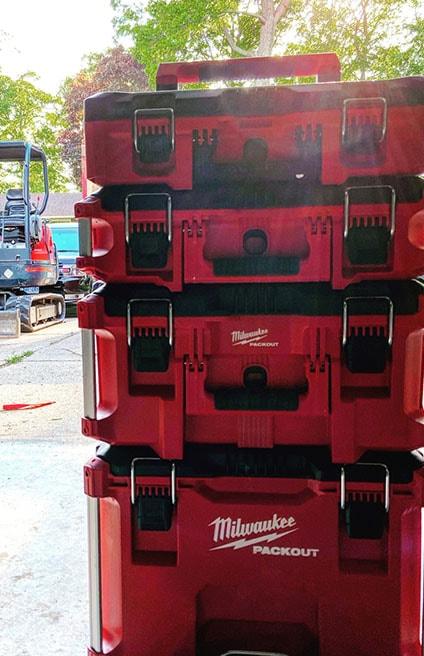 Milwaukee PACKOUT™ Tool Case with Foam Insert, Model 48-22-8450* - Orka