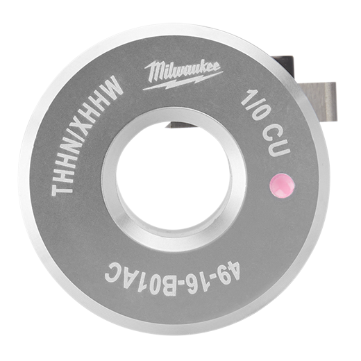 Milwaukee Cable Stripping Bushing Kit  from 1/0 AWG to 750 MCM Copper THHN/XHHW Cable, 17 Pieces, Model 49-16-BKITS*