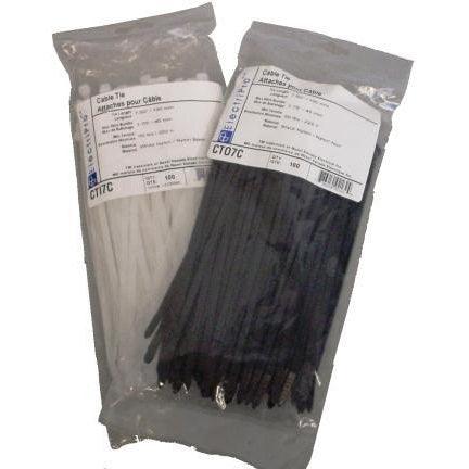 ElectriPro 4" Black Nylon Outdoor Cable Ties (1000 units), Model EPOCTO4M - Orka