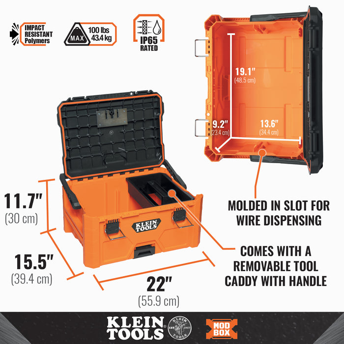 Klein Tools MODbox Medium Toolbox, Model 54803MB