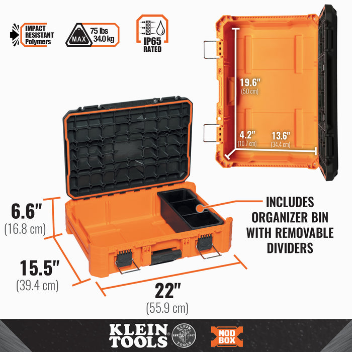 Klein Tools MODbox Small Toolbox, Model 54804MB