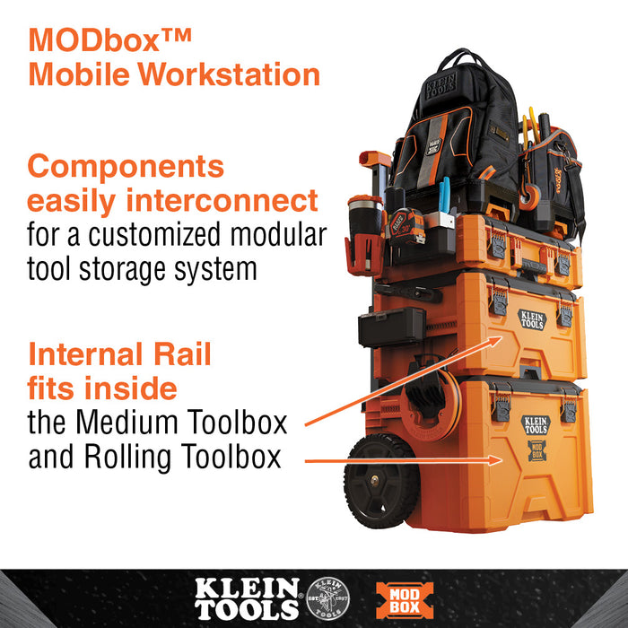 Klein Tools MODbox Internal Rail Accessory, Model 54818MB